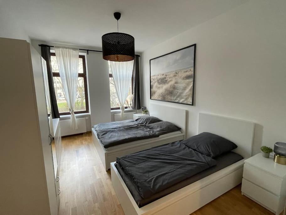 #Attraktive Altbauwohnung Im Leipziger Zentrum 1 Og Links Esterno foto