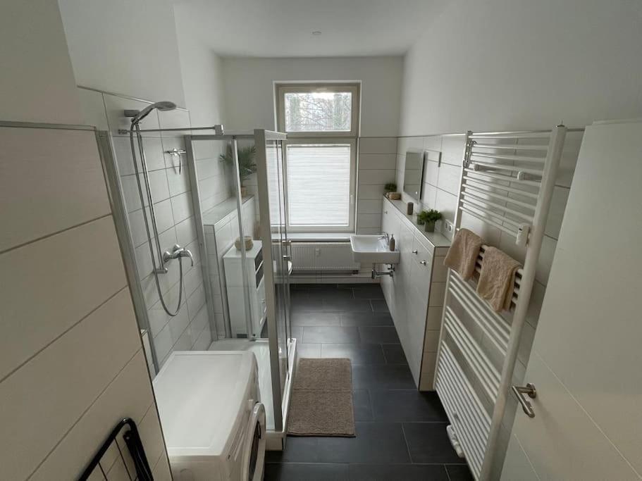 #Attraktive Altbauwohnung Im Leipziger Zentrum 1 Og Links Esterno foto